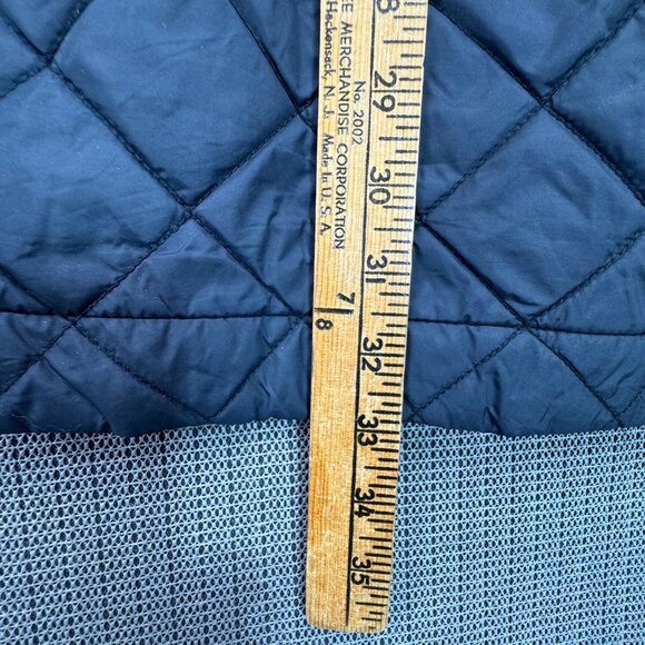 Steve Madden Womens Quilted Jacket M Black Nylon Polyester - Picture 5 of 11